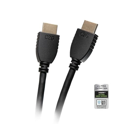 C2G Legrand Ethernet Cable, 4k High Speed HDMI Cable, Black in Wall HDMI Cable, 60 hz HDMI Cable, 6 Foot HDMI Cable, 1 Count, C2G 56783
