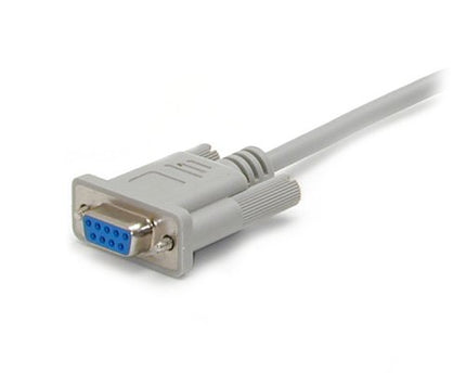 StarTech.com 10 ft Cross Wired DB9 to DB25 Serial Null Modem Cable - F/M - Null Modem Cable - DB-9 (F) to DB-25 (M) - 10 ft (SCNM925FM)