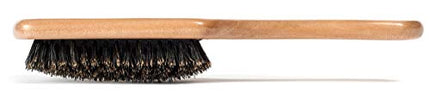 buy GranNaturals Boar Bristle Smoothing Hair Brush for Women and Men - Medium/Soft Bristles - Natural Wo in India
