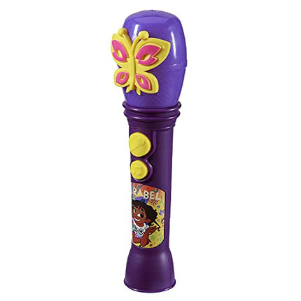 eKids Disney Encanto Toy Microphone for Kids, Built-in Music and Flashing Lights for Fans of Disney Toys for Girls