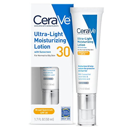 Buy CeraVe Ultra-Light Moisturizing Lotion With SPF 30 in India