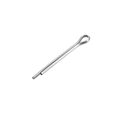 uxcell Split Cotter Pin - 1mm x 10mm 304 Stainless Steel 2-Prongs Silver Tone Fastener Clip Key 30Pcs