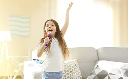 eKids Disney Encanto Toy Microphone for Kids, Built-in Music and Flashing Lights for Fans of Disney Toys for Girls