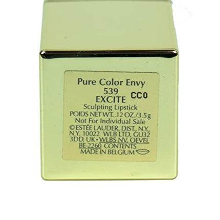 Estee Lauder Pure Color Envy Sculpting Lipstick - # 539 Excite 3.5g/0.12oz