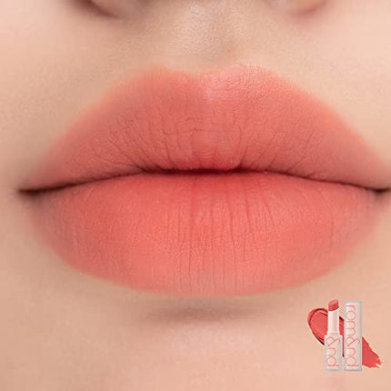 rom&nd Zero Matte Lipstick 3g, 06 AWESOME, Intense Color, Highly Pigmented, Last All Day, Weightless, Smooth Velvet Texture, Matte Finish, Without Drying or Flaking, Ultra-Adhesive Formula