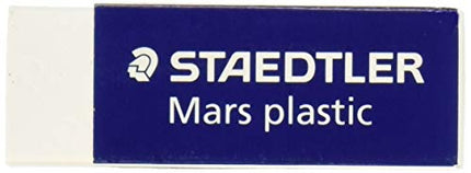 Staedtler Mars Latex-Free Eraser, White, 1 Pack (STD52650)