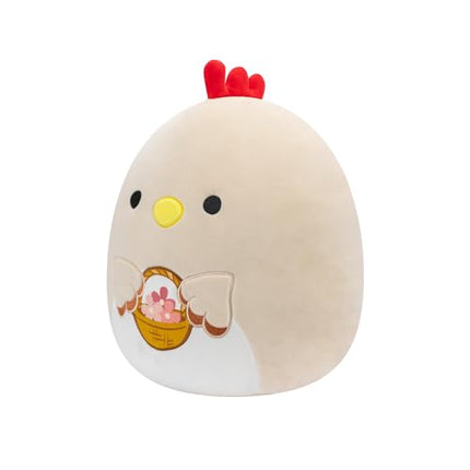 Buy Squishmallows Original 12-Inch Todd Beige Rooster with Basket of Flowers - Official Jazwares Plush in India