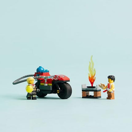 buy LEGO City Fire Rescue Motorcycle Firefighter Toy Playset for Kids Ages 4 and Up in India