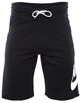 Buy Nike Men's Sportswear Club Short Basketball Graphic, Black/White/White, Small in India
