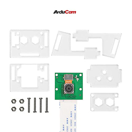 Arducam Motorized Focus Pi Camera, Autofocus for Raspberry Pi Camera Module, Motorized Lens, Software Precise Manual Focus, OV5647 5MP 1080P