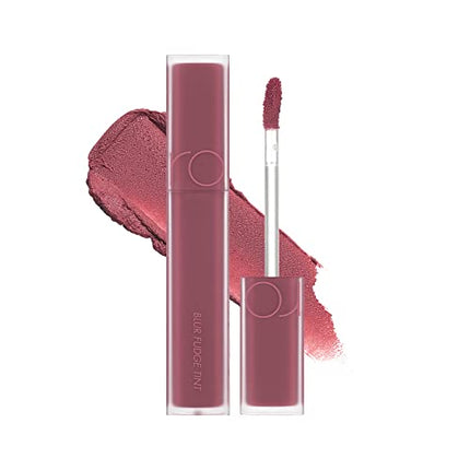 rom&nd BLUR FUDGE TINT | matte lipstick| light weight| cream type| super stay| k-beauty| highly pigment|moisturizing,0.17oz (06 MAUVISH)