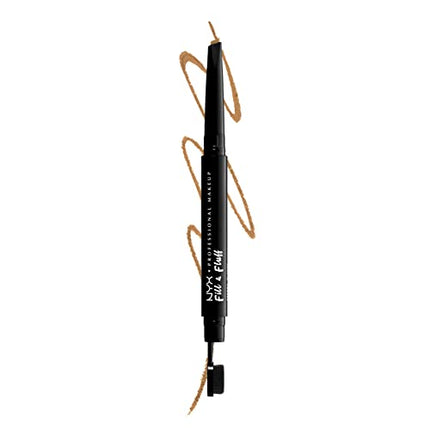 NYX PROFESSIONAL MAKEUP Fill & Fluff Eyebrow Pomade Pencil, Blonde