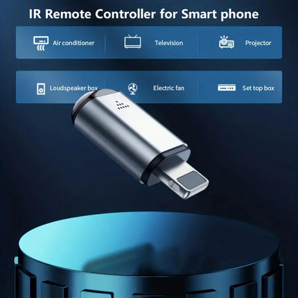 Mini Smartphone IR Remote: Control All Home Appliances | iOS & Android Compatible