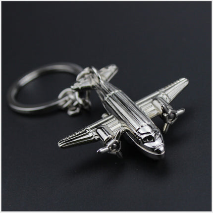 Maxbell Aircraft Metal Animation Keychain: Creative, Durable, and Stylish