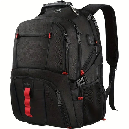 Large Capacity Black Laptop Backpack