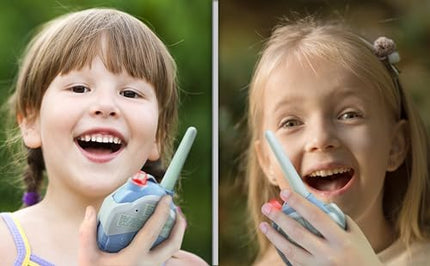 eKids Disney Frozen Walkie Talkies for Kids, Long Range Two Way Radios Designed for Fans of Frozen Toys