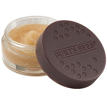 Burt's Bees Conditioning Honey Lip Scrub Mothers Day Gifts for Mom, Exfoliates & Conditions Dry Lips, with Honey Crystals, Use with Overnight Intense Lip Treatment, Natural Lip Care, 0.25 oz.