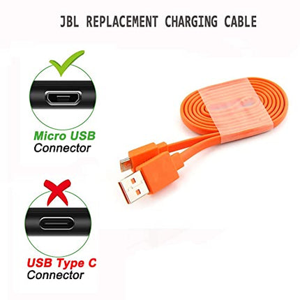 Replacement Charging Power Supply Cable Cord Line for JBL Wireless Speaker