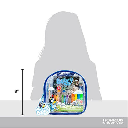 buy Bluey Ultimate Activity Backpack, Create Your Own Suncatchers & Reveal Surprise Scenes, Perfect for in India