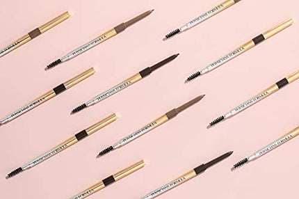 Physicians Formula Eyebrow Retractable Slim Definer Brow Pencil, Medium Brown, Dual-Sided Brow Brush, Fine Tip, Shapes, Defines, Fills | Dermatologist Tested, Clinicially Tested