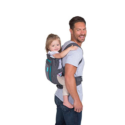 Infantino Carry On Carrier - Ergonomic, Expandable, face-in and face-Out, Front and Back Carry for Newborns and Older Babies 8-40 lbs