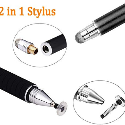 buy Mixoo Capacitive Stylus Pen,(Disc and Fiber Tip 2-in-1 Series) High Sensitivity and Precision,Stylus in India