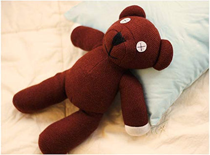 Yancos Teddy Bear Plush Figure Doll Toy Brown Stuffed Animal Teddy Bear Plushies Home Decor Gift for Kids 9”