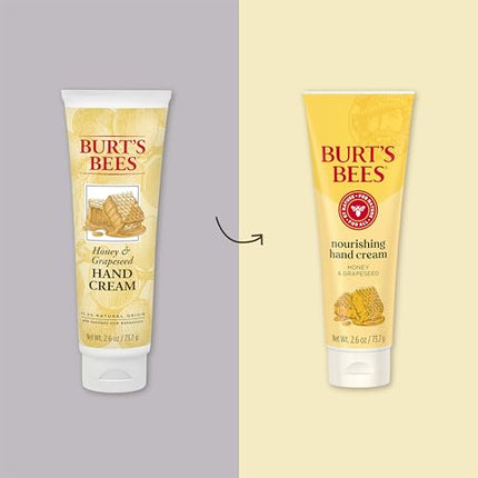 Burt's Bees Nourishing Honey & Grapeseed Oil Hand Cream, 2.6 Oz