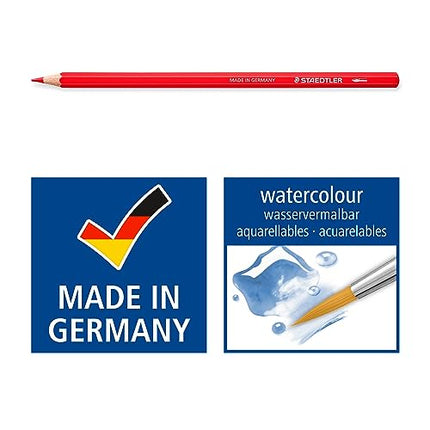 Buy STAEDTLER 14610C Design Journey Watercolour Pencils - Assorted Colours (Tin of 24) in India India