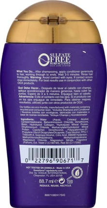 OGX Hydrating + Tea Tree Mint Shampoo, Nourishing & Invigorating Scalp Shampoo with Tea Tree & Peppermint Oil & Milk Proteins, Paraben-Free, Sulfate-Free Surfactants, 13 fl oz