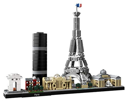 buy LEGO Architecture Paris Skyline, Collectible Model Building Kit with Eiffel Tower and The Louvre in India