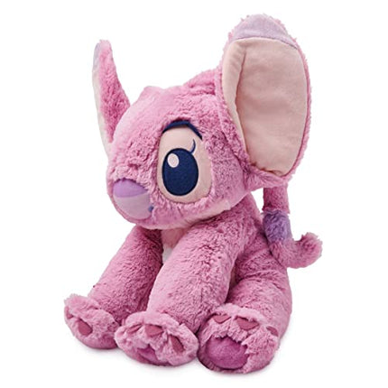 buy Disney Store Official Angel Medium Soft Toy, Lilo & Stitch, Kids Fluffy Plush Character with Flexible Limbs in India