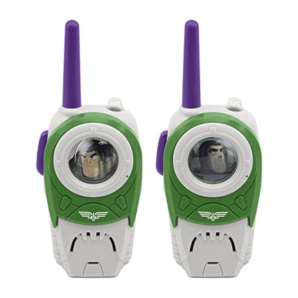 Disney Pixar Lightyear Toy Walkie Talkies for Kids, Indoor and Outdoor Toys for Kids with Light Up Graphics