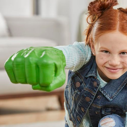 Marvel Hulk Gamma Smash Fists, Soft Foam Role Play Toy, Avengers Super Hero Toys for Kids Ages 5 and Up