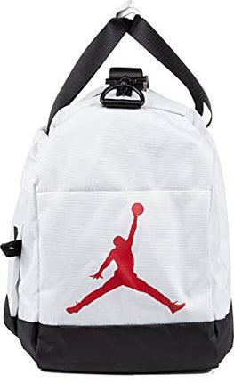Nike Air Jordan Velocity Duffle Bag (One Size, White)
