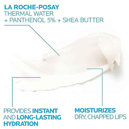 La Roche-Posay Cicaplast Lip Balm B5 | Hydrating Lip Balm with Shea Butter | Lip Treatment for Dry Cracked Lips | Moisturizing and Repairing Lip Balm | Fragrance Free