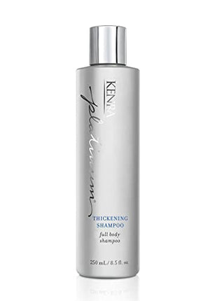 Kenra Platinum Thickening Shampoo | Provides Nourishment & Delivers Shine | Increases Thickness & Volume | Body & Fullness | Protects Against Humidity | All Hair Types | 8.5 fl. Oz