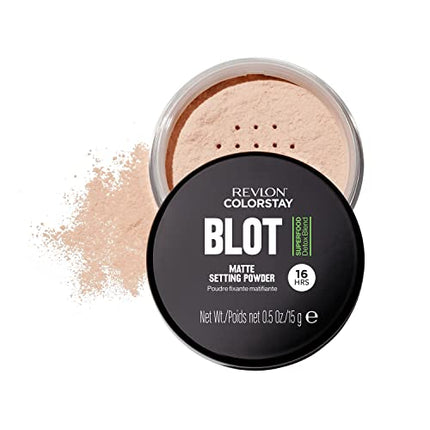 Buy Revlon ColorStay Blot Face Powder, Mattifying, Blurring & Oil Absorbing Setting Powder, Absorb Sebum in India