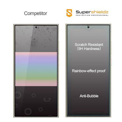 Buy Supershieldz (3 Pack) Designed for Samsung (Galaxy S24 Ultra) Tempered Glass Screen Protector, Anti Scratch, Bubble Free in India