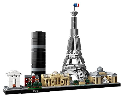 buy LEGO Architecture Paris Skyline, Collectible Model Building Kit with Eiffel Tower and The Louvre in India