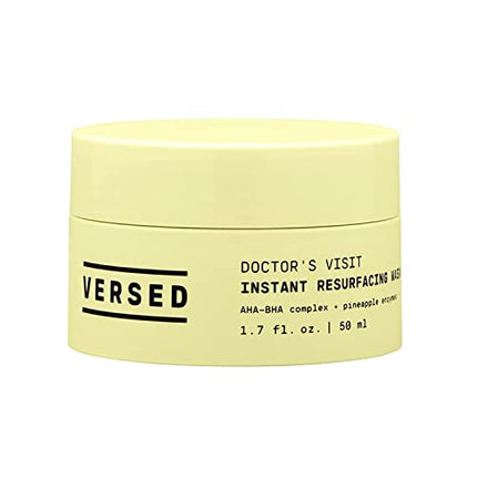 Buy Versed Doctor's Visit Skin Resurfacing Face Mask - Glycolic Acid + Lactic Acid Face Exfoliant in India