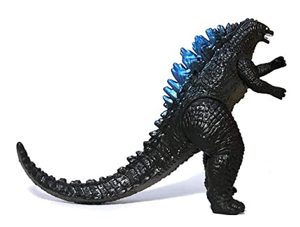 EZFun Set of 8 Godzilla Toys Movable Joint Birthday Kids 2019 Action Figures King of the Monsters Burning Heisei Mecha Ghidorah Pack Plastic Mini Dinosaur Playsets Cake Toppers Package