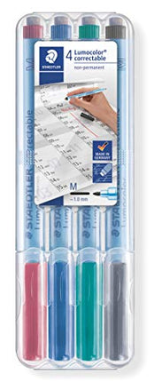 Buy Staedtler Lumocolor correctable Pens, 305MWP4 in India India