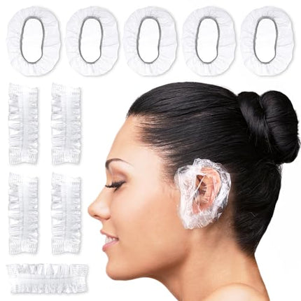 buy 200 Pack Disposable Ear Covers for Shower - Ear Protectors Waterproof Ear Covers for Swimming Ear Covers in india