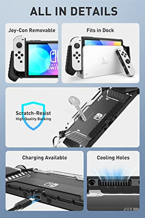 buy i-Blason Armorbox for Nintendo Switch OLED Case 2021, Dockable Rugged Protective Case Compatible with in India