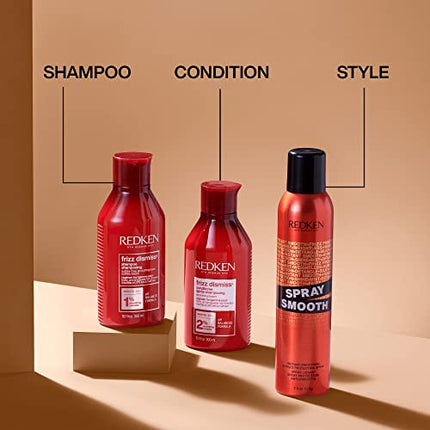 buy Redken Spray Smooth Anti Frizz Hair Spray | Frizz Control and Heat Protection | Instant Smoother | in India