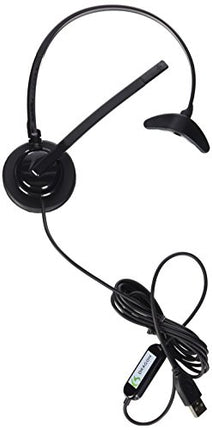 Nuance Dragon USB Headset, Dictate Documents and Control your PC – all by Voice, [PC Disc], Black