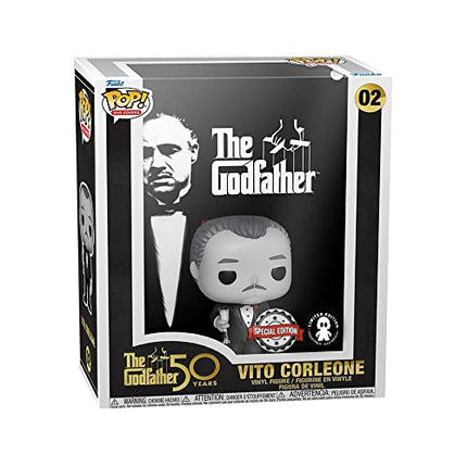 Funko The Godfather 50 Years Movie Cover Display - Vito Corleone Pop! Vinyl Collectible Figure - Limited Edition Exclusive (62486)