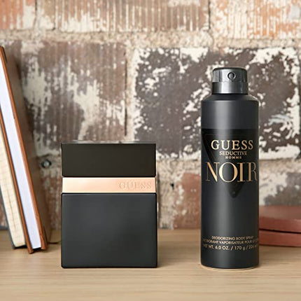 GUESS Seductive Homme Noir 3.4 oz EDT Spray RETAIL