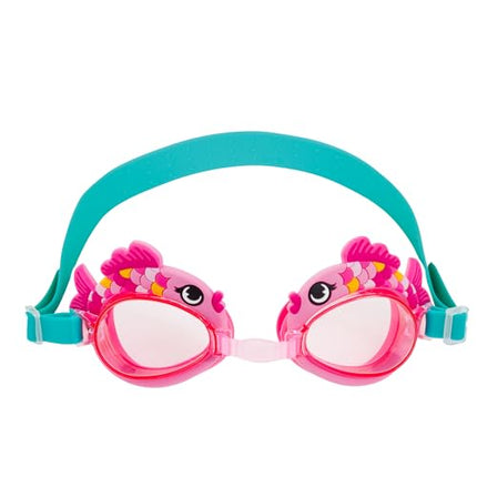 Stephen Joseph Swim Goggles, Pink Fish
